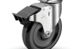 Colson 2 Series Swivel Top Plate Caster with Total Lock Brake