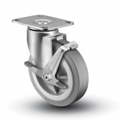 Colson 3 Series Swivel Top Plate Caster with Top Lock