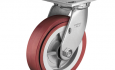 Colson 4 Series 1-1/2" wide Polyurethane HI-Tech Wheel on Swivel Top Plate Caster