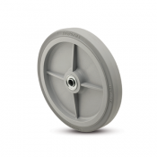 Encore Flat Grey Hand Truck Wheel with capacity to 500 pounds