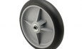 Encore Round Black Hand Truck Wheel with capacity to 600 pounds