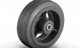 Colson Moldon Rubber on Cast Iron Core wheel with capacity to 1140 pounds