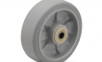 Colson Trans-forma Wheel Flat Grey Tread with capacity to 600 pounds