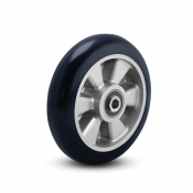 Colson Triumph Ergonomic Polyurethane Wheel with round blue tread and capacities to 1200 pounds