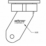 How to a Colson 4 Series Enforcer Swivel Caster Fork